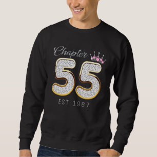 Sweatshirt Chapitre 55 Est 1967 55e anniversaire Tee for Wome