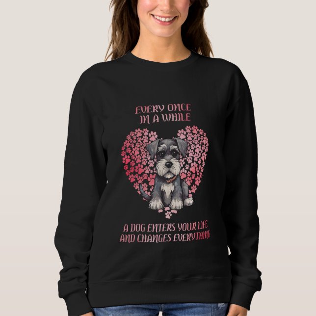 Sweatshirt Chaque Fois De Temps En Temps, Le Chien Propriétai (Devant)