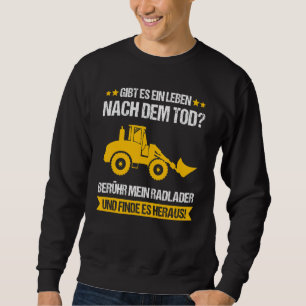 Sweatshirt Chargeur de roues chantier chantier chantier chant
