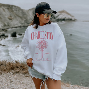 Sweatshirt Charleston Bachelorette Custom Luxe Social Club