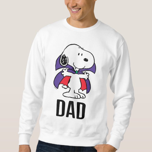Sweatshirt Charlie Brown et Gang Halloween père d'anniversair (Devant)