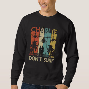 Sweatshirt Charlie ne Surf pas les Chemises Militaires Viêt-N