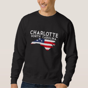 Sweatshirt Charlotte Caroline du Nord États-Unis État Amériqu