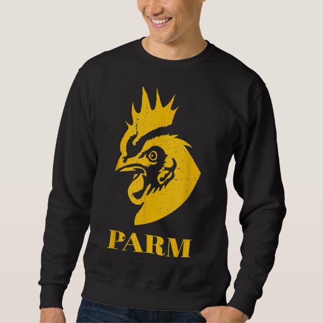 Sweatshirt Charme de viande de poulet (Devant)