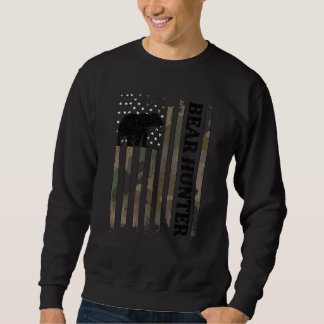 Sweatshirt Chasse à l'ours Drapeau américain Chasse à l'ours