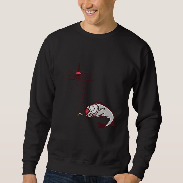Sweatshirt Chasse Au Poisson Pêcheurs Ou Poissons (Devant)