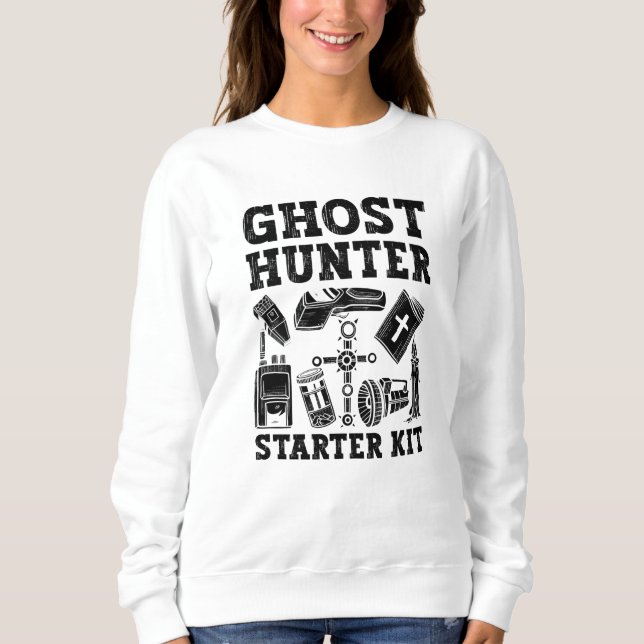 Sweatshirt Chasse aux fantômes Trousse de démarrage du chasse (Devant)