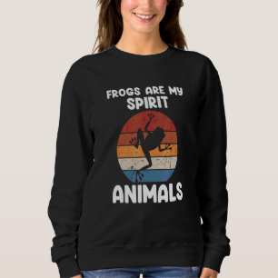 Sweatshirt Chasse aux grenouilles pour chasseur de grenouille