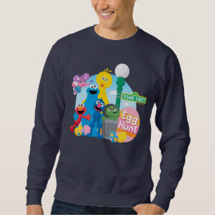 Sweatshirt Chasse aux oeufs de Pâques de la rue Sésame