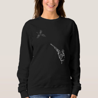 Sweatshirt Chasse Aux Oiseaux Phéasant Hommes Chasse En Haute