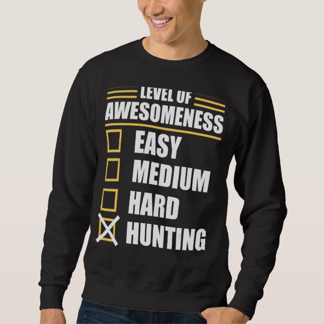 Sweatshirt Chasse Chasse Chasse (Devant)
