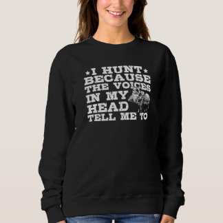 Sweatshirt Chasseur d'animaux sauvages Chasseur de porcs Chas