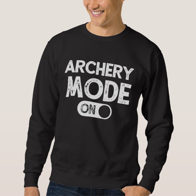 Sweatshirt Chasseur De Bow Mode Archerie Sur Chasse De Bow To (Devant)