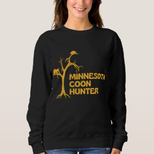 Sweatshirt Chasseur de coons du Minnesota - Chasse au raton l