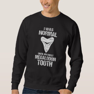 Sweatshirt Chasseur de dents de Mégalodon et dents de requin