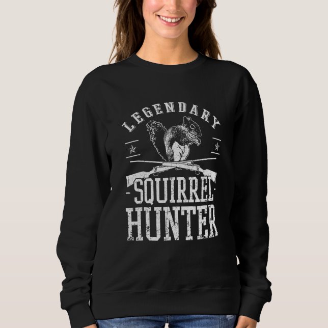 Sweatshirt Chasseur d'écureuils Riffle Chasse d'armes à feu C (Devant)