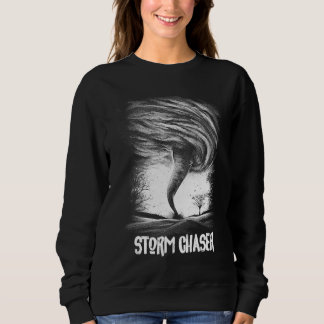 Sweatshirt Chasseur d'orages Tornade cool Grande tempête Mété