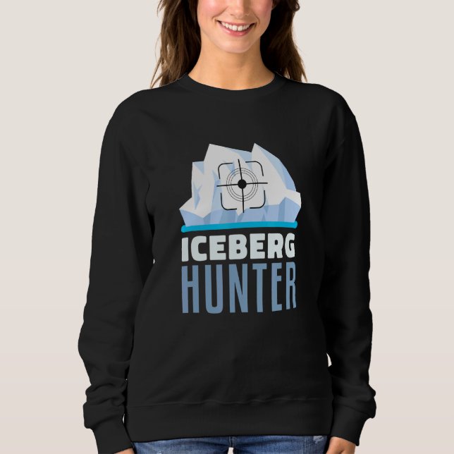 Sweatshirt Chasseur Iceberg Purify Eau Vodka Makers Ice Hunti (Devant)