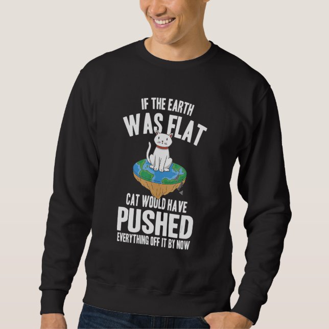 Sweatshirt Chat Aurait Tout Poussé (Devant)