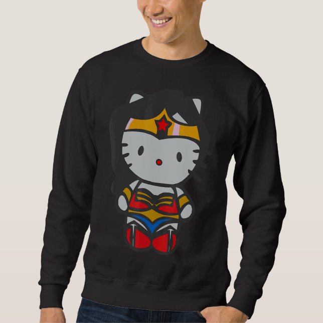 Sweatshirt Chat Chats Cute Kitty Chibi (Devant)