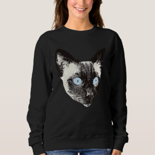 Sweatshirt Chat de Siamese