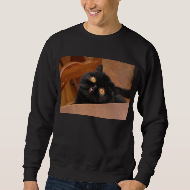 Sweatshirt Chat drôle (Devant)