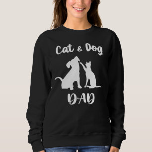 Sweatshirt Chat Et Chien Papa Animaux Animaux Animaux Animaux