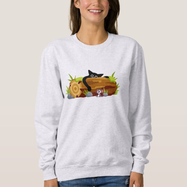 Sweatshirt Chat et souris (Devant)