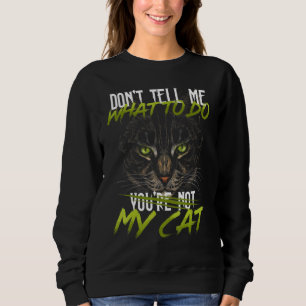Sweatshirt Chat Kitty Kitten Chat Maman Chat Papa Animal