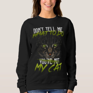 Sweatshirt Chat Kitty Kitten Chat Maman Chat Papa Animal