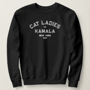 Sweatshirt Chat Ladies For Kamala 2024 Custom State Black