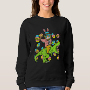 Sweatshirt Chat Lapin Pâques équitation Dino Trex Chasse aux 