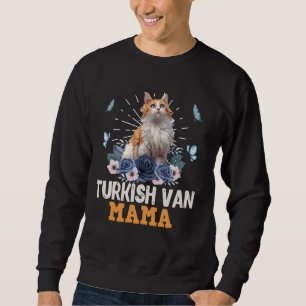 Sweatshirt Chat Maman TURKISH VAN maman TURKISH VAN CAT MOM T