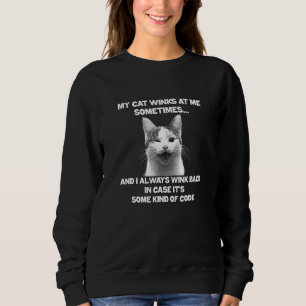 Sweatshirt Chat - Mon Chat Me Tire Parfois