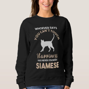 Sweatshirt Chat Siamese 5