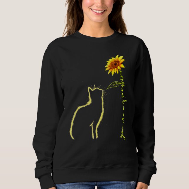 Sweatshirt Chat-Tu Es-Mon-Soleil T-Shirt Chats 3 (Devant)
