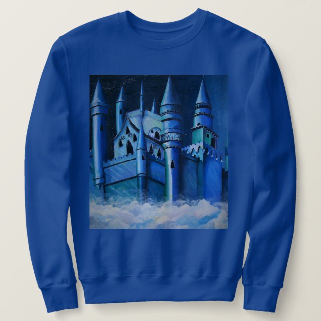 Sweatshirt Château dans le ciel (Design devant)