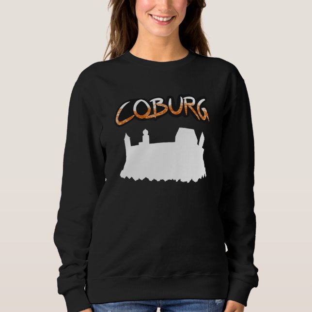 Sweatshirt Château de Coburg Mit Der Veste Coburg (Devant)