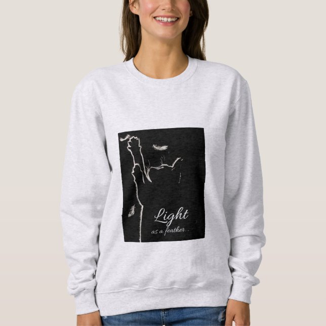 Sweatshirt Chaton pour yeux pointus (Devant)