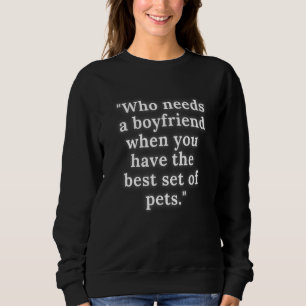 Sweatshirt Chats Et Chiens Animaux