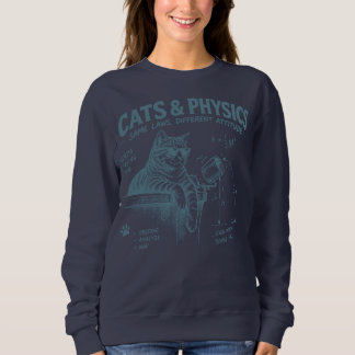Sweatshirt Chats & Physique : Pattes, Lois & Rires