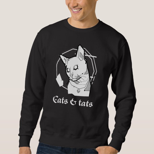 Sweatshirt Chats Tats (Devant)