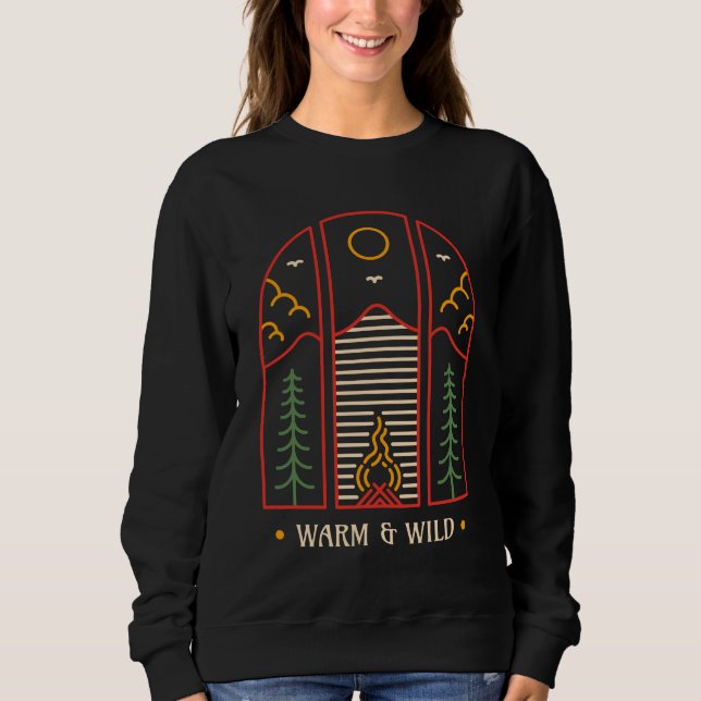 Sweatshirt Chaud et Sauvage (Devant)