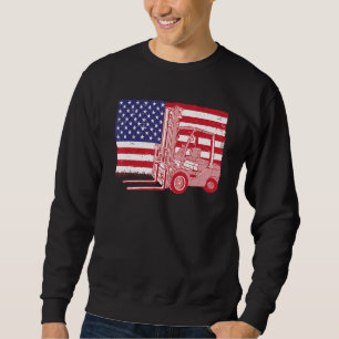 Sweatshirt Chauffeur de chariots élévateurs pour hommes femme