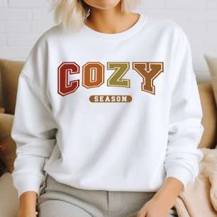 Sweatshirt Chaussée confortable Chute tendance Varsity Sweats