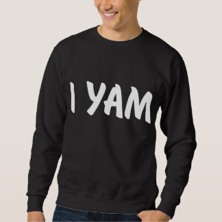 Sweatshirt Chaussures Ma Pomme De Terre Douce Je Yam Joue Cou