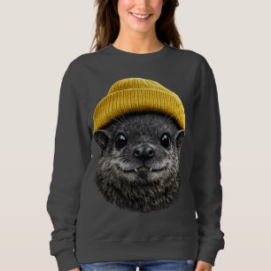 Sweatshirt Chauve-souris mignonne en bonnet - Design de chauv