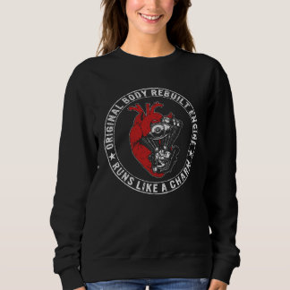 Sweatshirt CHD Warrior Heart Surgery Original Rebuilt Engine 
