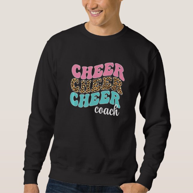 Sweatshirt Cheer Coach Cheerleading Coach Cheerleader Coach   (Devant)