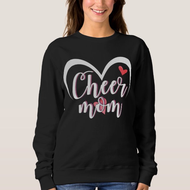 Sweatshirt Cheer Mom Mother's Day (Devant)